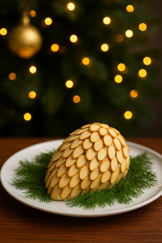 Салат «Шишка»: Невероятное украшение вашего новогоднего стола