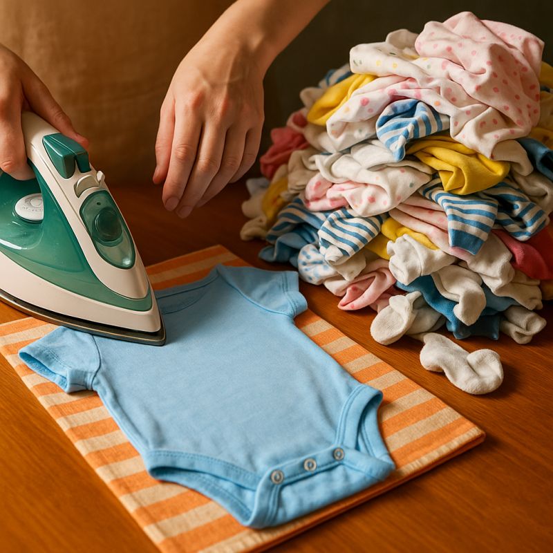 Как избежать стресса при глажке детских вещей: эффективные советы