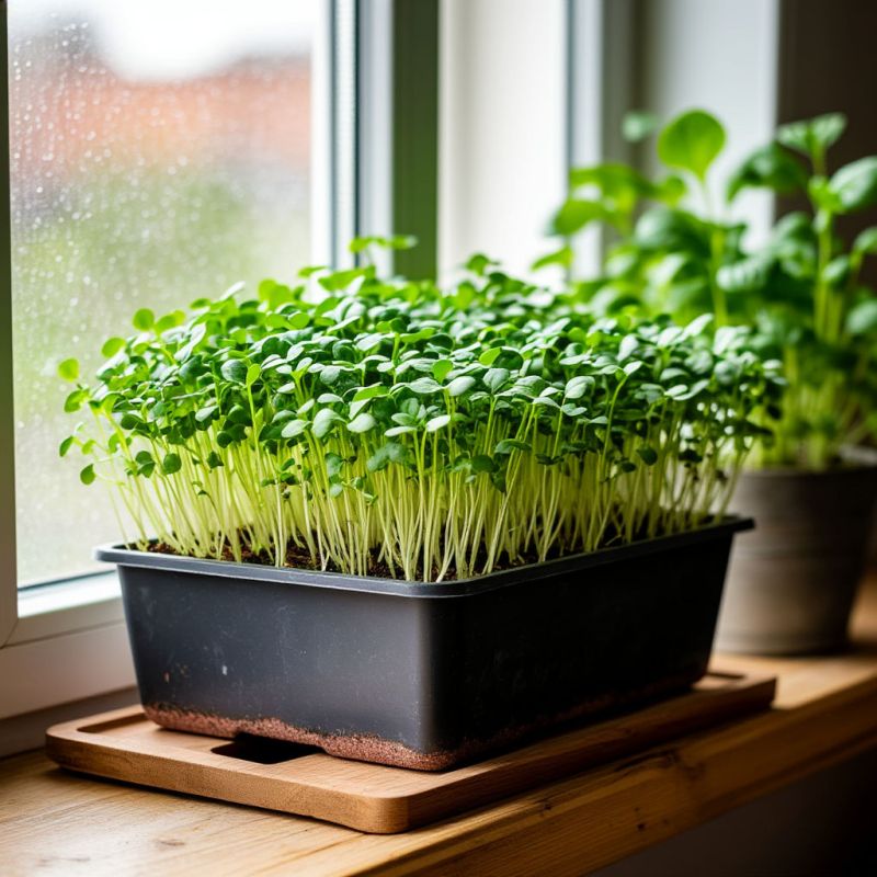 Мини-огород на подоконнике: как вырастить свежую зелень в домашних условиях