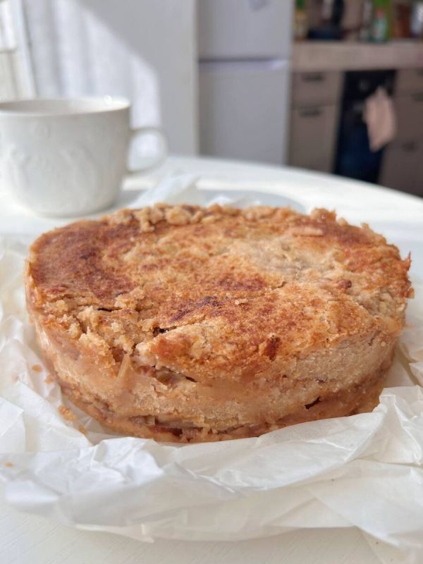 Рецепт несложного яблочного пирога