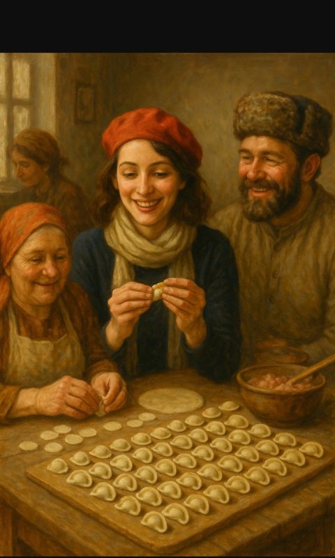 История любви через пельмени: как француженка нашла свое место в России