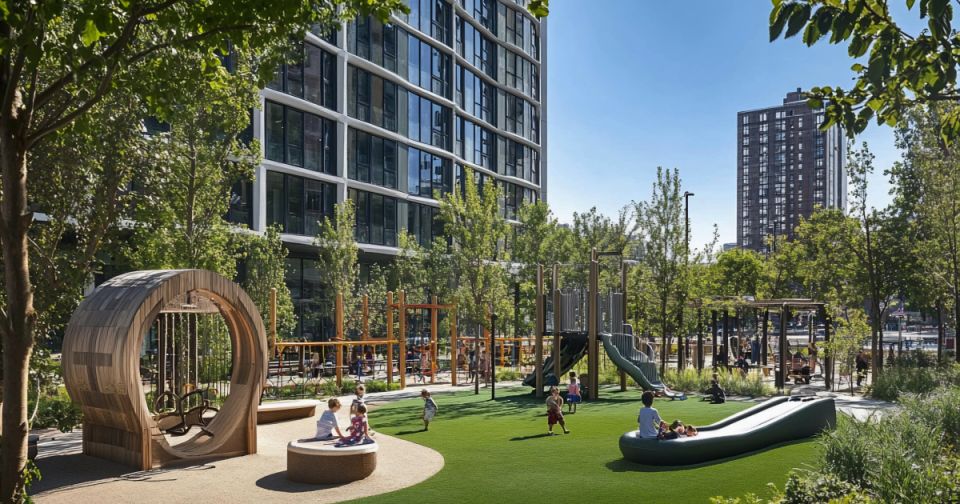 Малые архитектурные формы: дизайн и уют на территории многоквартирных домов