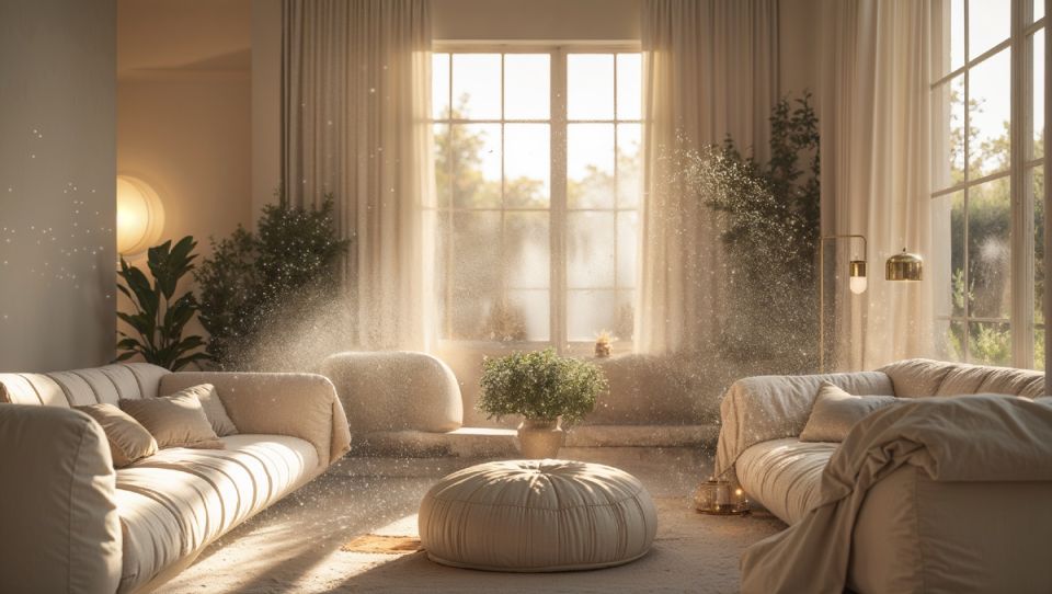 Пыль в доме: почему она скапливается в неожиданных местах?