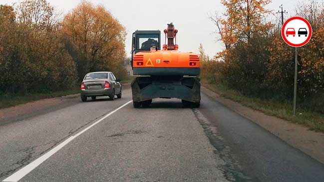 Правила обгона тихоходов: что важно знать водителям в 2025 году
