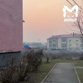 Хабаровск окутал густой смог