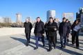 Дмитрий Демешин провел выездное совещание по благоустройству дамбы Южного округа