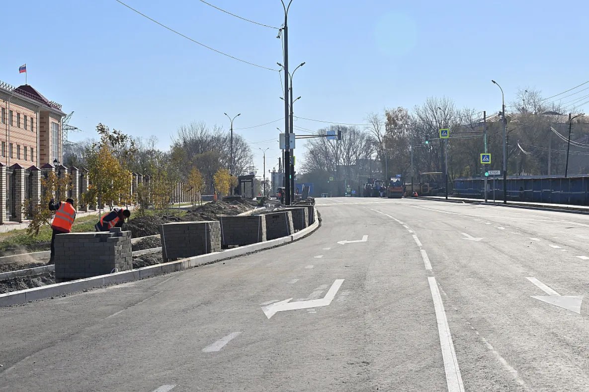Улицу Краснодарскую открыли для движения в Хабаровске