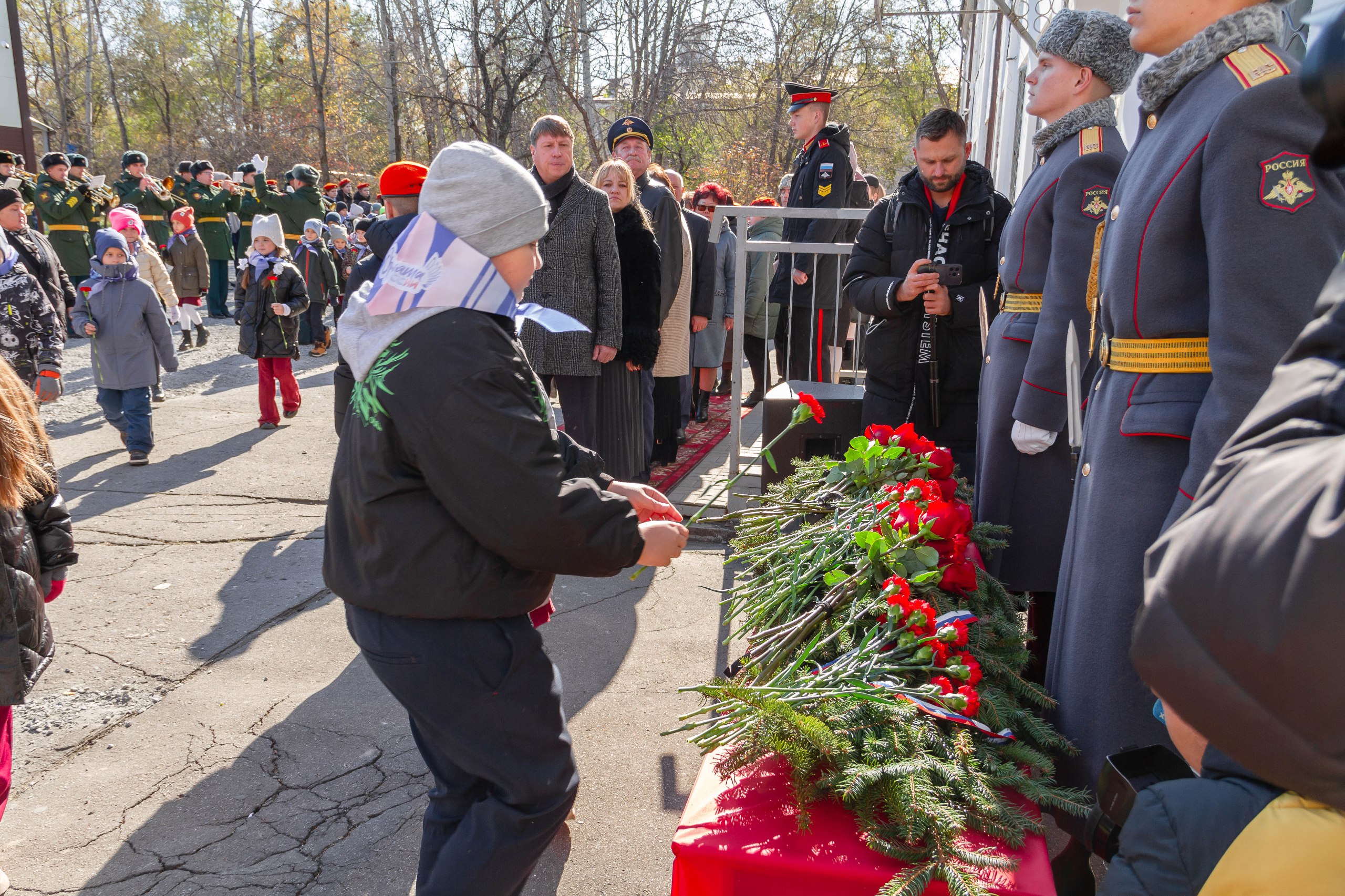 В Хабаровске увековечили память Героя В Хабаровске увековечили память Героя