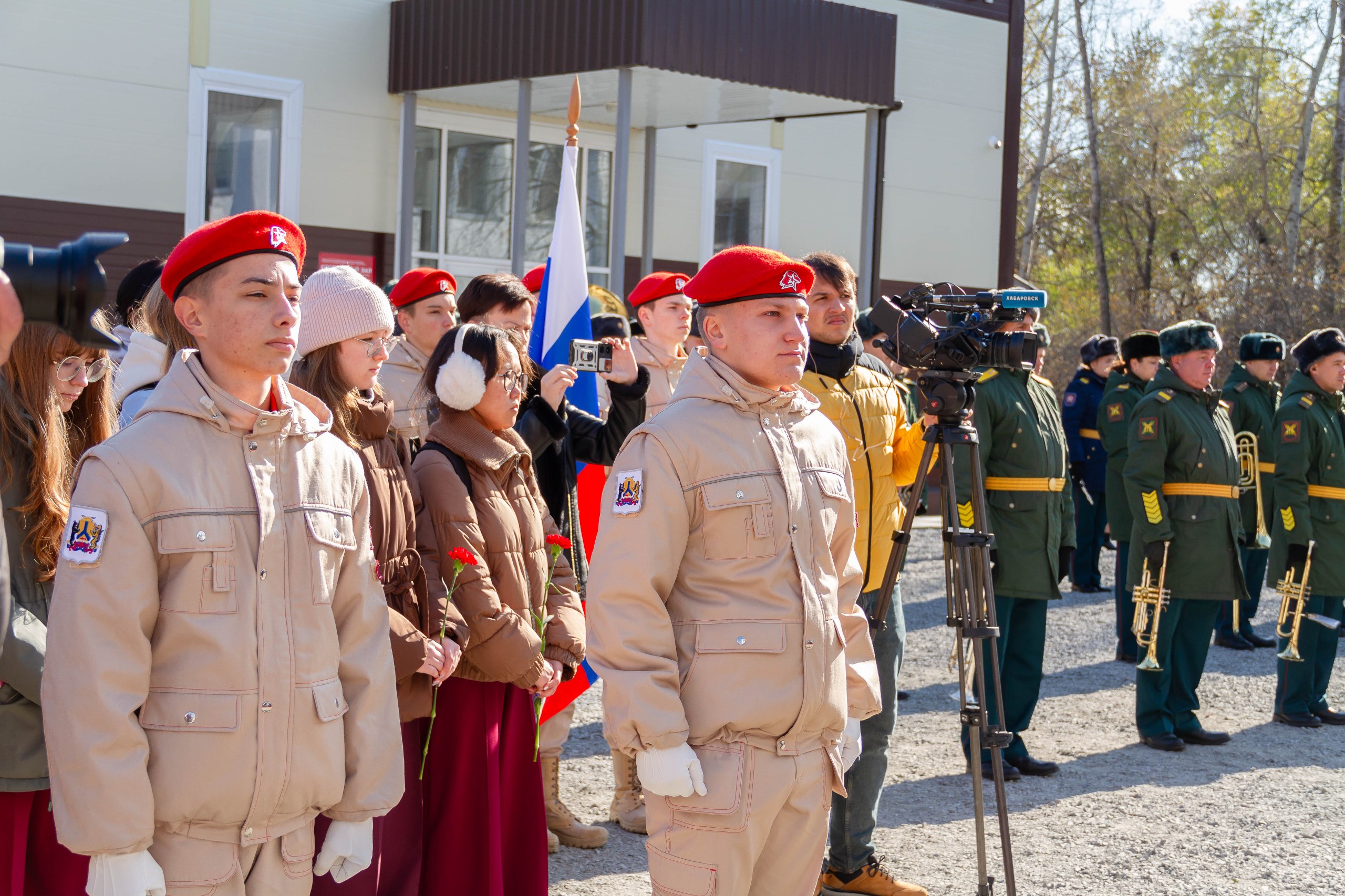В Хабаровске увековечили память Героя В Хабаровске увековечили память Героя