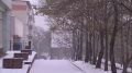 На Хабаровск упали шарики снежной крупы