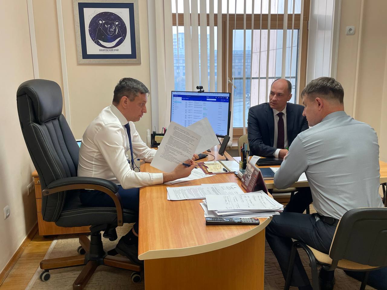 Ветеран СВО Сергей Лебедев начал третий этап стажировки в Минцифры края