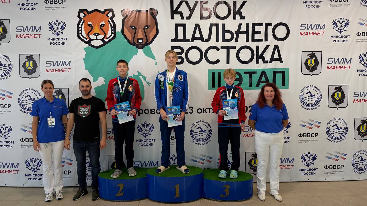 Хабаровские пловцы стали лучшими на Кубке Дальнего Востока