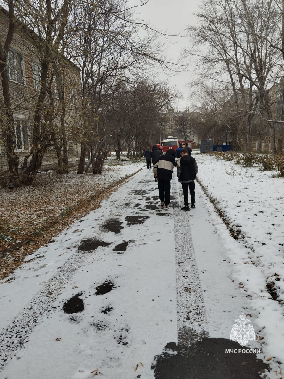 Дети спасены, пожар потушен Дети спасены, пожар потушен