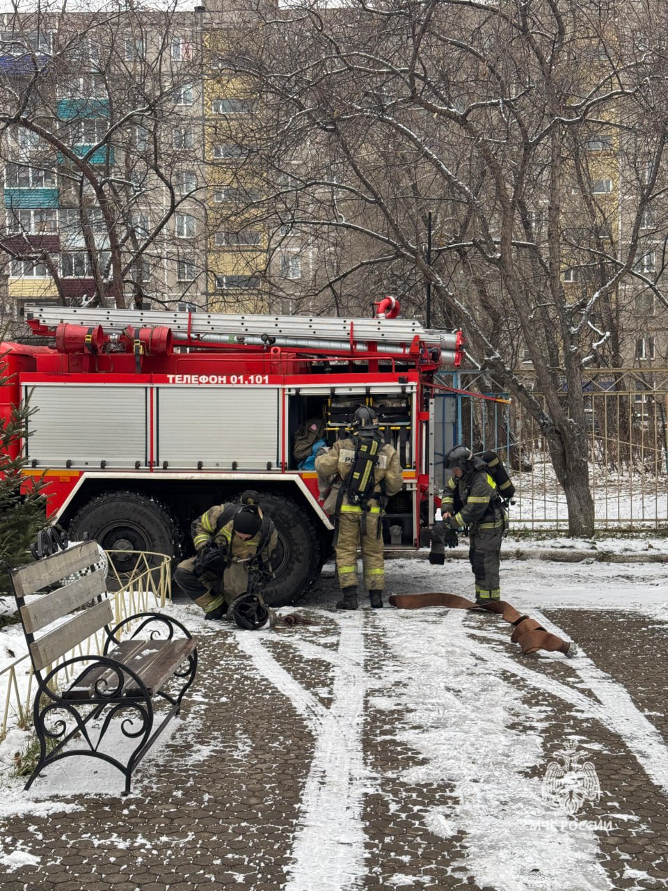 Дети спасены, пожар потушен Дети спасены, пожар потушен