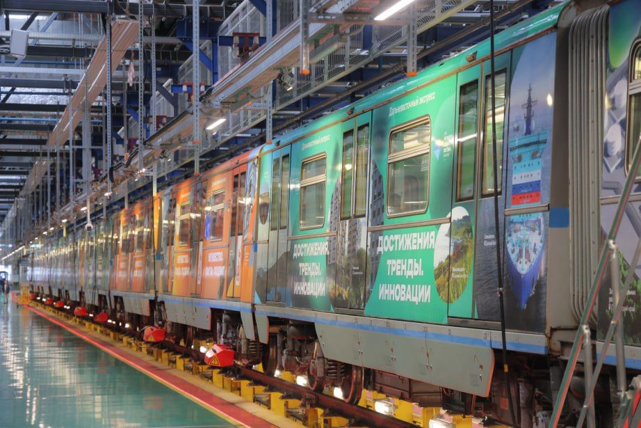 «Дальневосточный экспресс» в восьмой раз вышел на линию московского метро