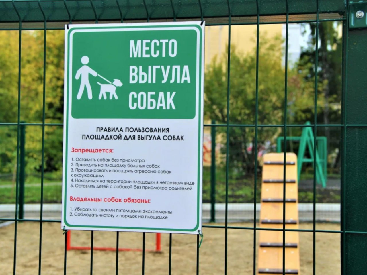 Администрацию Комсомольска обязали обустроить площадки для выгула собак