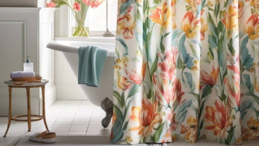 Такая шторка для ванны не будет смотреться колхозно: преобразит интерьер в лучшую сторону