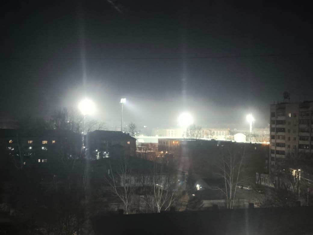 Комсомольчане пожаловались на освещение обновляемого стадиона «Авангард»