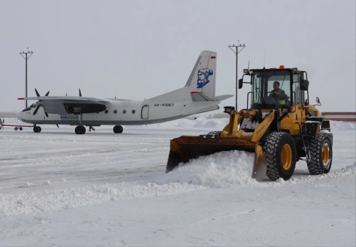 Рейсы задерживаются в Хабаровском крае из-за снега