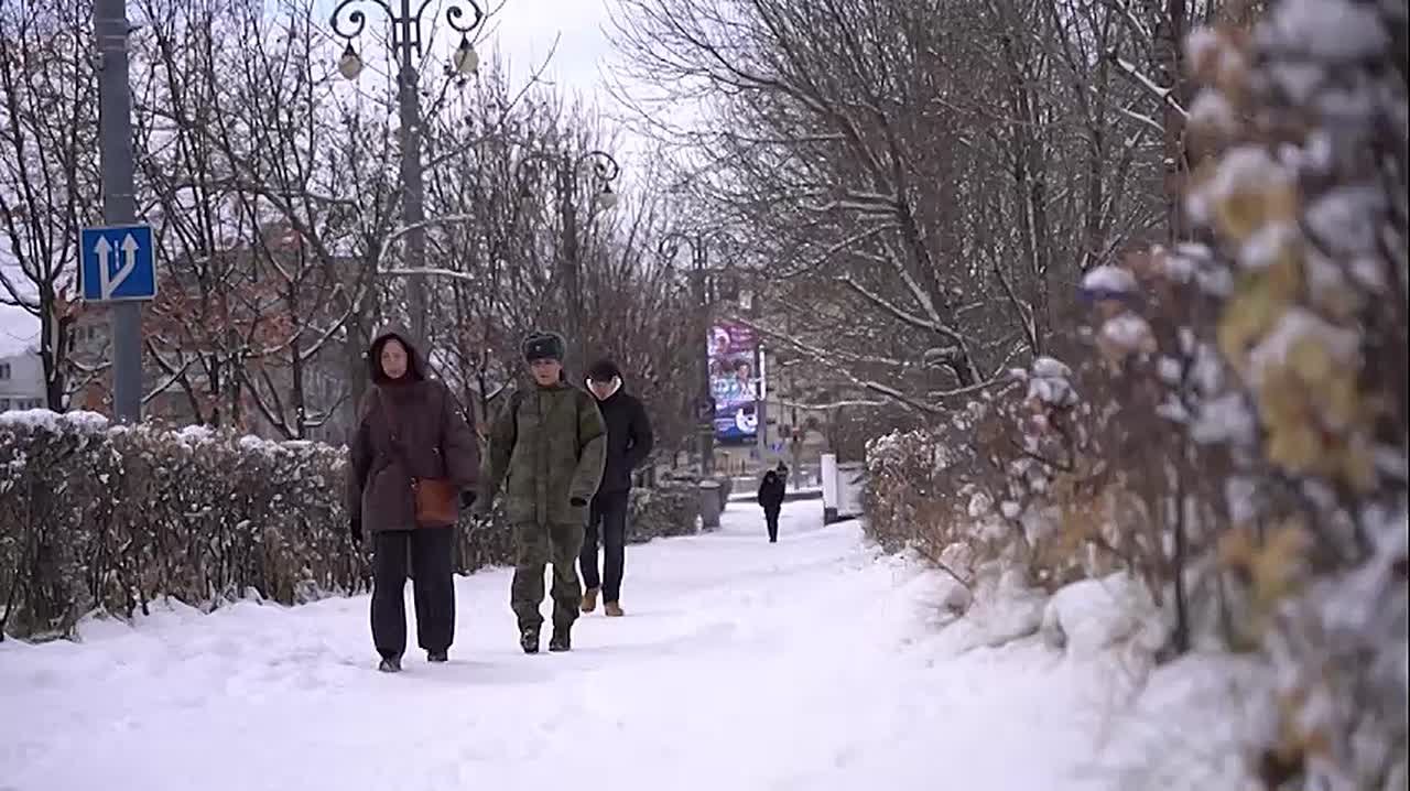 В Хабаровске выпала треть месячной нормы осадков, а в краевом центре установился снежный покров