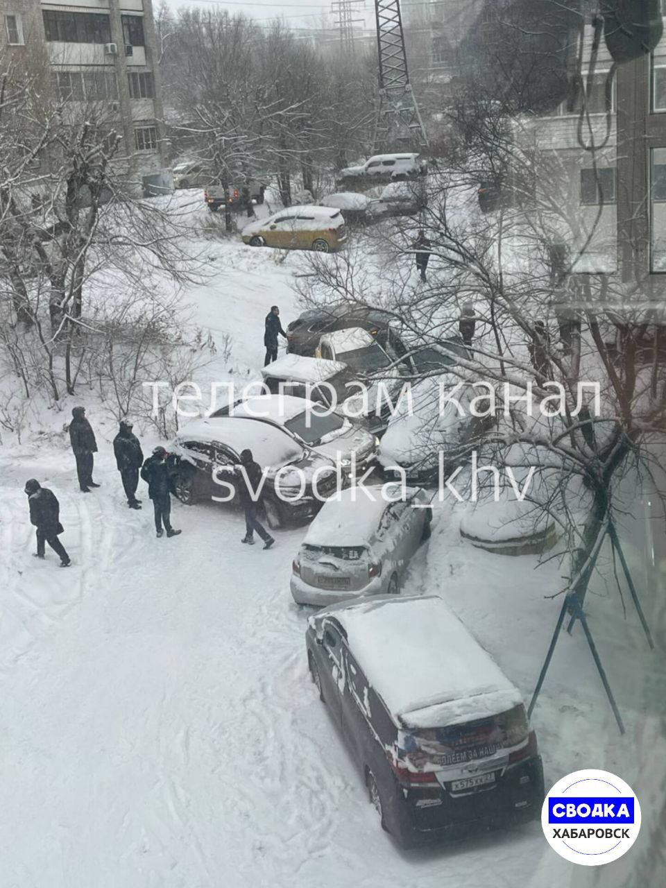 «День жестянщика» наступил в Хабаровске из-за сильного снегопада «День жестянщика» наступил в Хабаровске из-за сильного снегопада