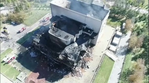 Уголовное дело о пожаре, которое уничтожило здание Хабаровского музыкального театра, направлено в центральный районный суд прокуратурой края