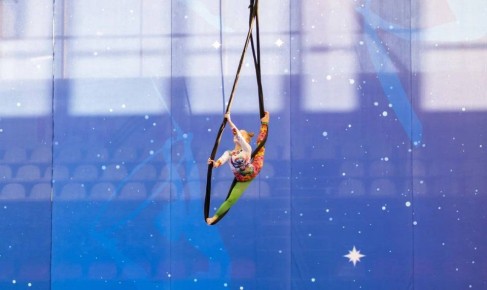 Спортсменки края выступят на чемпионате и первенстве России по воздушной гимнастике