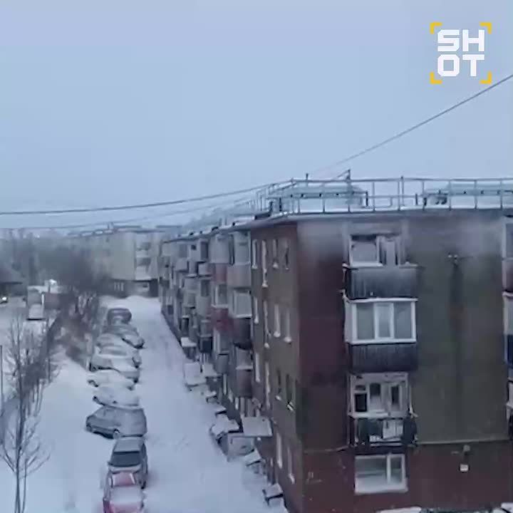 Снежный апокалипсис обрушился на Камчатку: мощный циклон принёс штормовой ветер и сильные снегопады