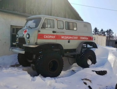 Больницу в Хабаровском крае обязали отремонтировать снегоболотоход