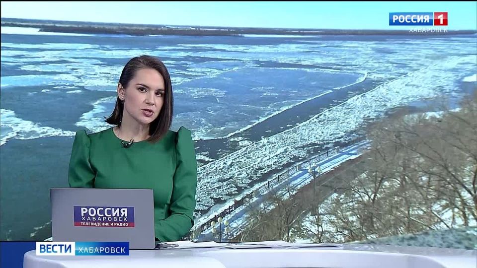 Ледоход на Амуре у Хабаровска начался с опозданием – на четыре дня относительно многолетней нормы