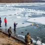Выход на неокрепший лёд водоёмов Хабаровского края смертельно опасен