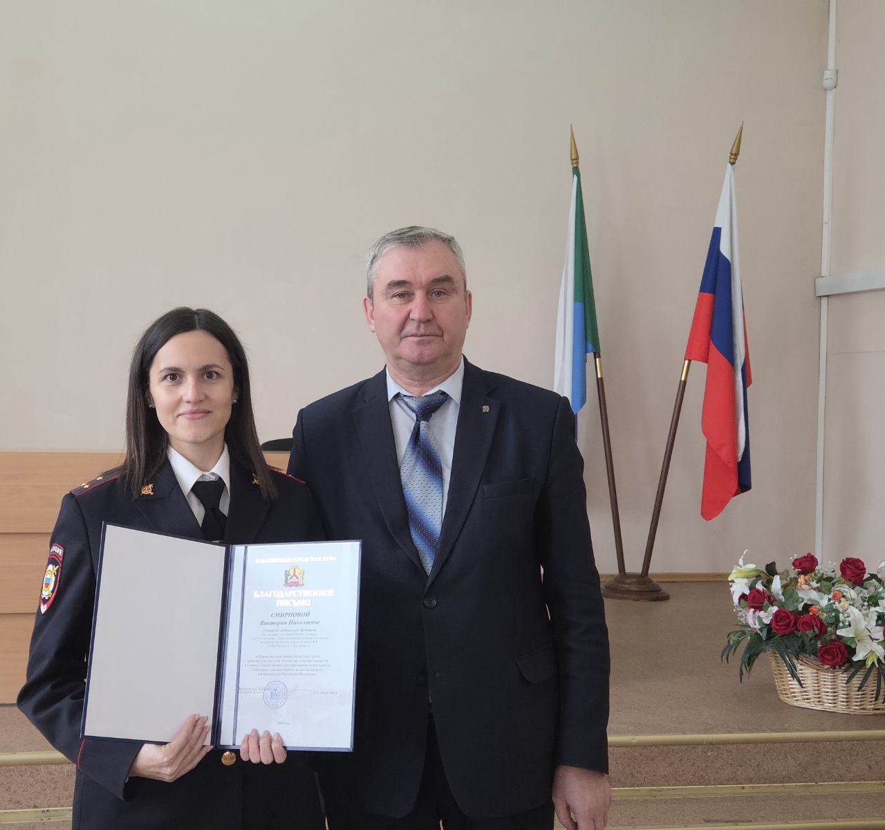 В УМВД России по Хабаровску наградили участковых полиции В УМВД России по Хабаровску наградили участковых полиции