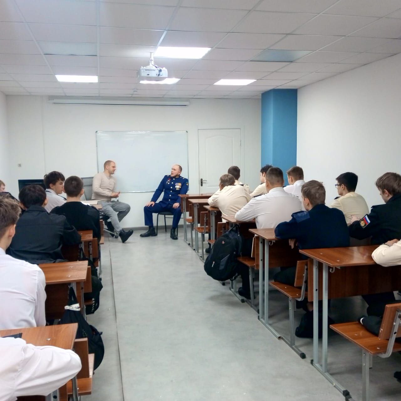 Урок мужества с Родионом Нурахметовым