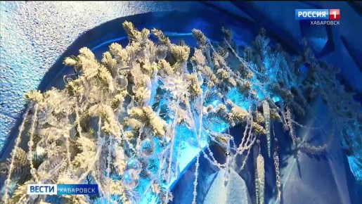 Поезд главного волшебника страны на вокзале Хабаровска встретили сотни взрослых и детей