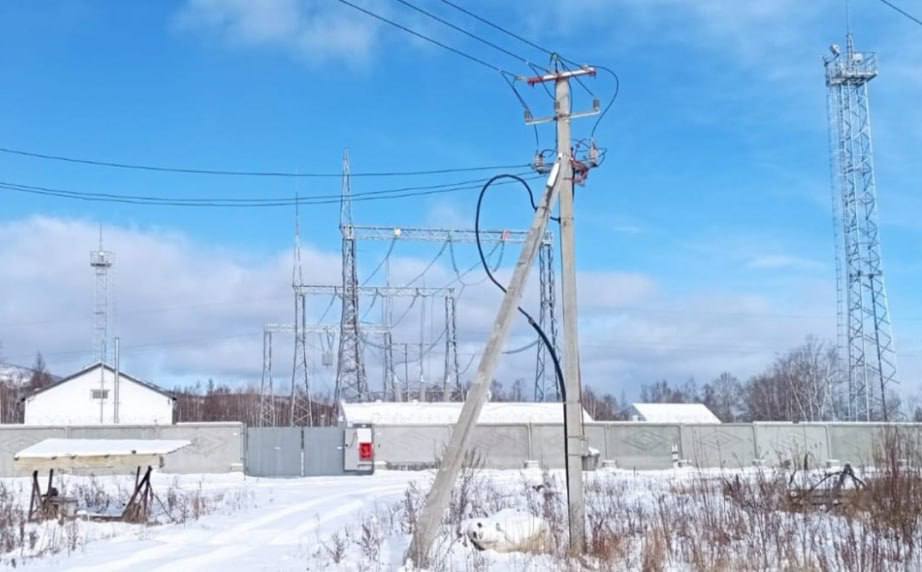Поселок Тумнин Ванинского района подключили к централизованному электроснабжению