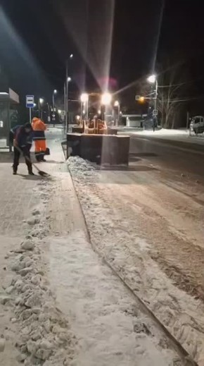 Сводка: круглосуточная уборка снега