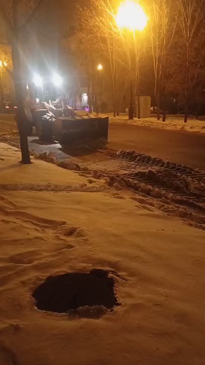 Сводка: уборка снега и наледи