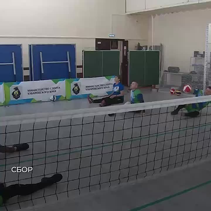 Ветераны СВО Хабаровского края готовятся к всероссийским соревнованиям по волейболу сидя
