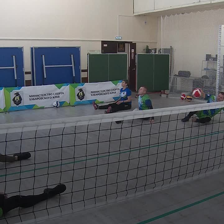 Ветераны СВО Хабаровского края готовятся к всероссийским соревнованиям по волейболу сидя