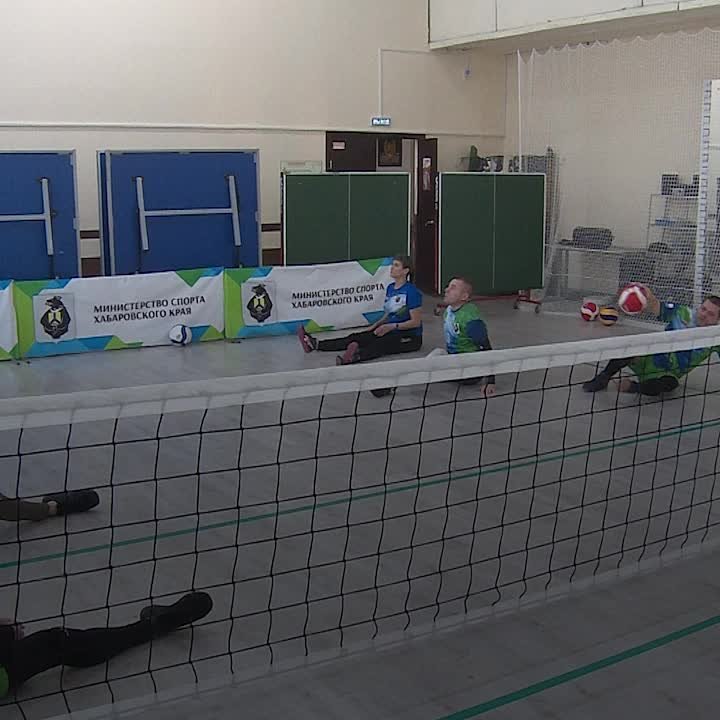 Ветераны СВО Хабаровского края готовятся к всероссийским соревнованиям по волейболу сидя
