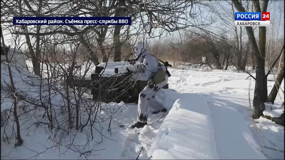 Удар беспилотника по военным объектам отразили в ходе учений хабаровские специалисты РЭБ