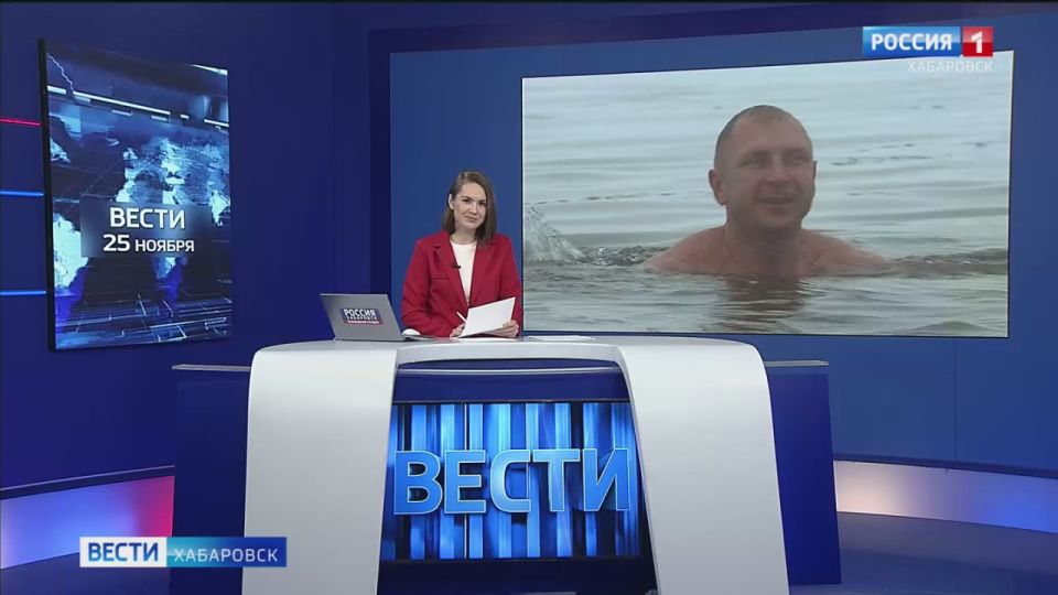 «Получается эффект эйфории!»: хабаровские «моржи» открыли сезон зимнего плавания