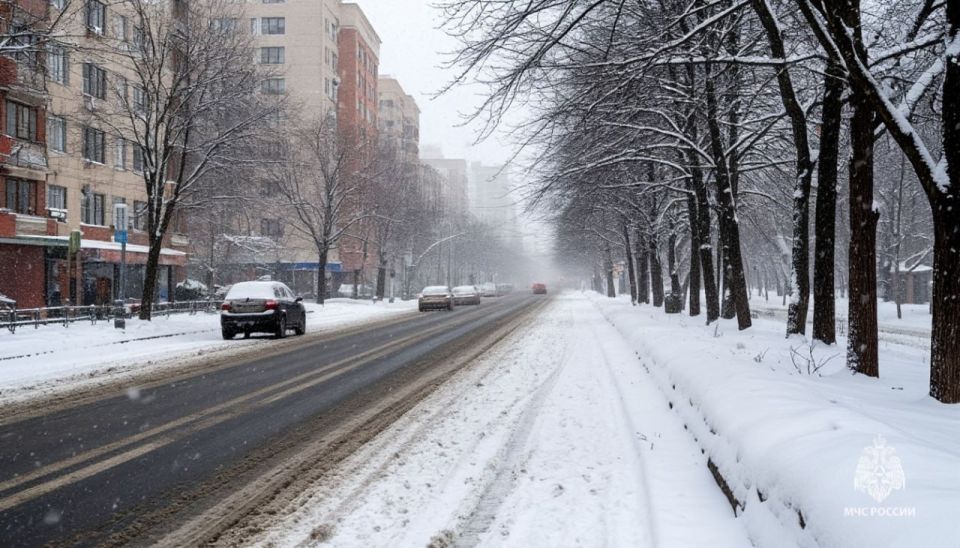 В трёх районах Хабаровского края ожидается сильный снег и усиление ветра