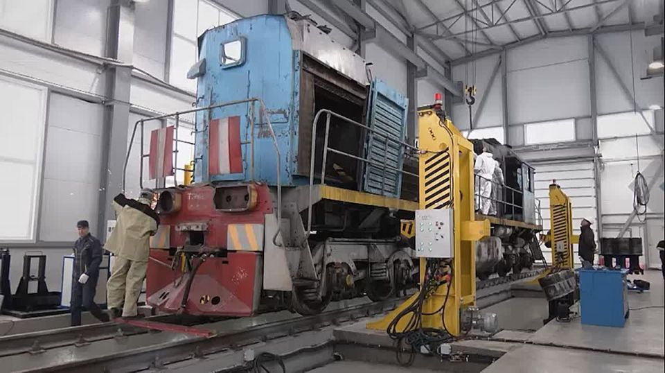 Цех для ремонта маневровых локомотивов открылся в Хабаровске