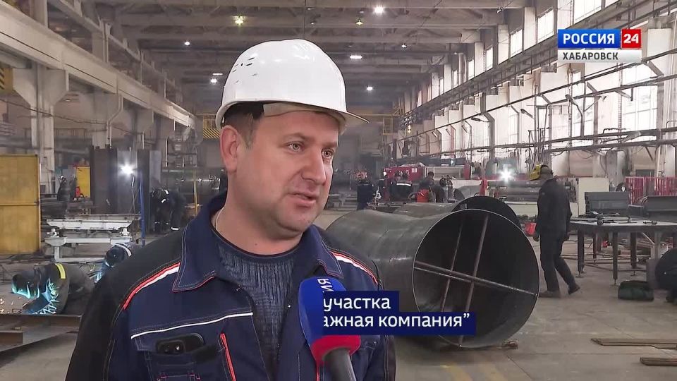 Новое технологичное оборудование запустили на заводе хабаровской ремонтно-монтажной компании