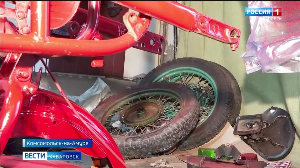 Новые экспонаты для краевого музея МЧС готовят авто-реставраторы Города юности