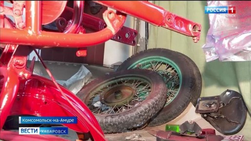 Новые экспонаты для краевого музея МЧС готовят авто-реставраторы Города юности