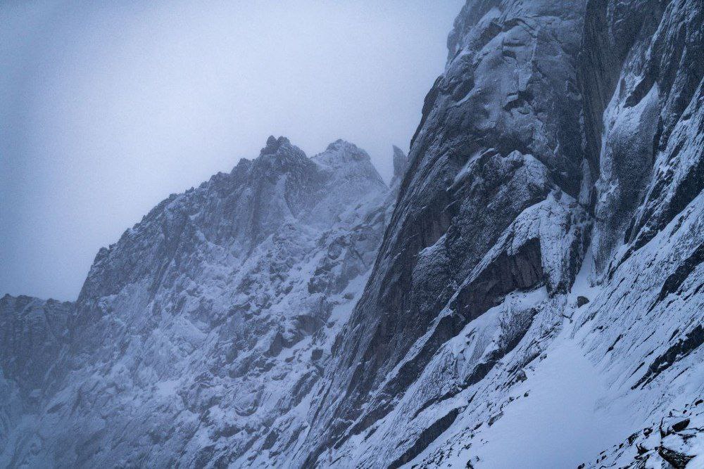 Неприступная красота зимнего Дуссе-Алиня Неприступная красота зимнего Дуссе-Алиня
