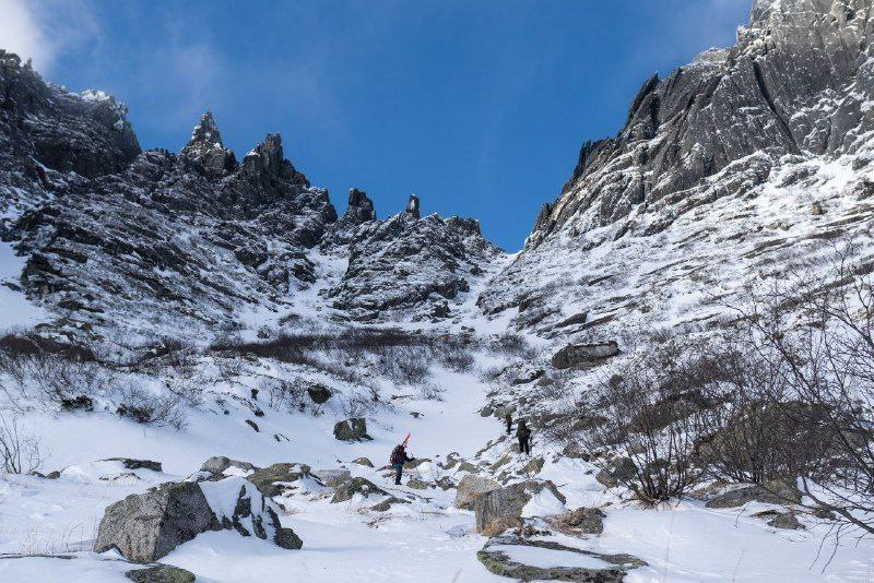 Неприступная красота зимнего Дуссе-Алиня Неприступная красота зимнего Дуссе-Алиня