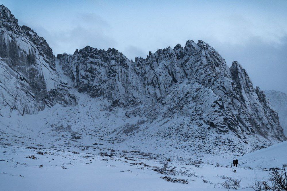 Неприступная красота зимнего Дуссе-Алиня Неприступная красота зимнего Дуссе-Алиня